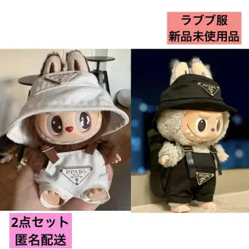 러브부 옷 갈아입기 의류 블랙, 화이트 2세트