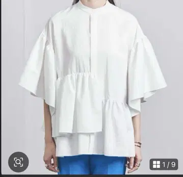 UNITED ARROWS 화이트 블라우스 38