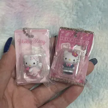 헬로키티 패키지 미니어처 컬렉션 헬로키티 2종 세트