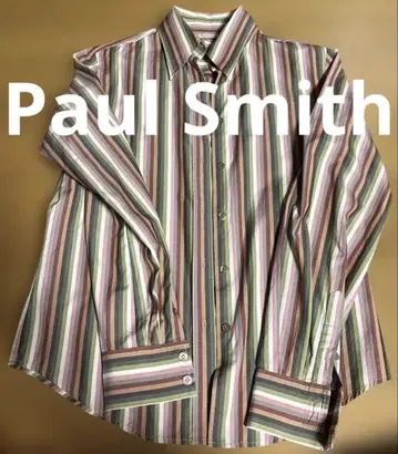 [ 새상품급 ] Paul Smith Women 스트라이프 긴팔 셔츠