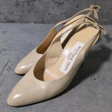 [ BOUTIQUE OSAKI ] ( 22 1/2 ) 베이지 뮬