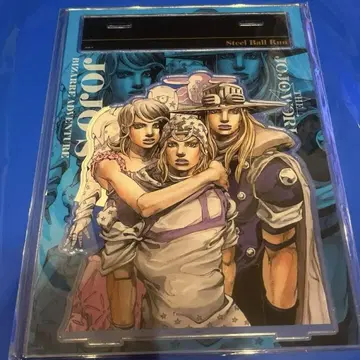 새상품 JOJOWORLD 죠죠 아크릴 스탠드 STEELBALLRUN