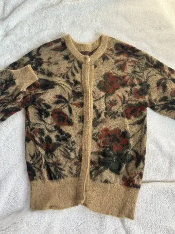ameri vintage 꽃 패턴 니트