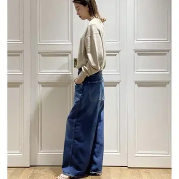 MUSE de Deuxieme Classe SURT 와이드 데님 팬츠