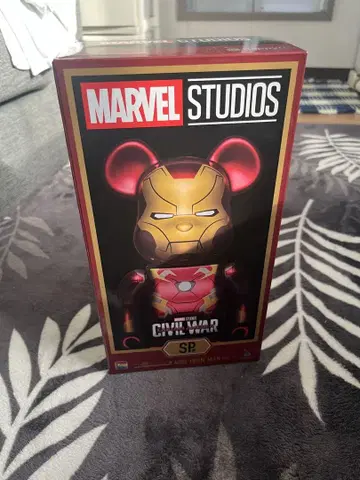 BE@RBRICK 400% IRON MAN Mark 46