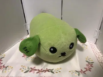 완두콩 시바 메시지 봉제 인형