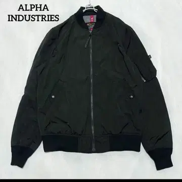 ALPHA INDUSTRIES MA-1 플라이트 자켓 XL 블랙