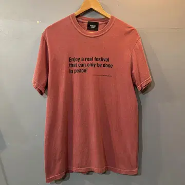 TODAY EDITION 피그먼트 가공 this summer T셔츠