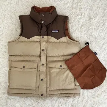 파타고니아 patagonia 슬링샷 다운 베스트 새상품급 단종 수납 봉투