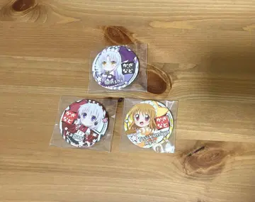 카기나도 타치바나 카나데 츠키미야 아유 카가리 캔뱃지 세트