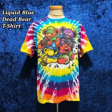 LIQUID BLUE Grateful Dead Dead Bear T
