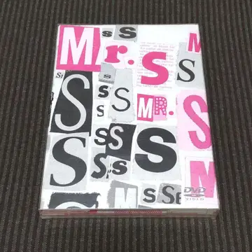 SMAP Mr.S DVD 3장 세트 사진집 부속