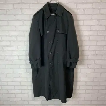 LONDON FOG 오버 사이즈 스텐카라 코트 롱 코트 그레이