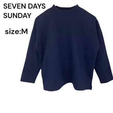 SEVEN DAYS=SUNDAY 세븐데이즈선데이 셔츠 상의 M