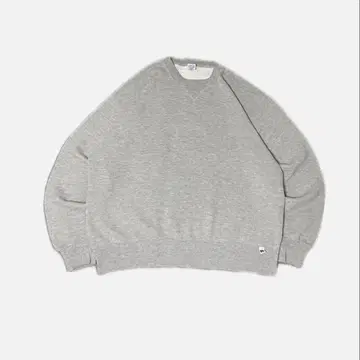 러셀 애슬레틱 무지 90s 맨투맨 그레이