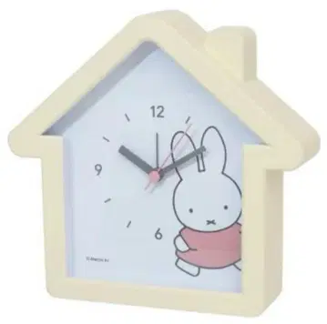 미피 하우스형 시계 miffy 알람 부착 2