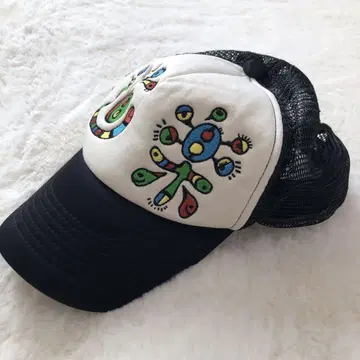 EVISU 에비수 도라쿠 메쉬 캡 블랙