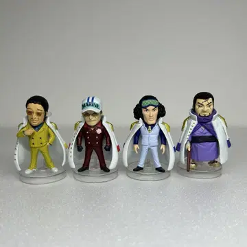 ONE PIECE 원피스 열매 제13해전 해군 원수 대장 4체 세트