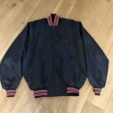 USA제 90s 나일론 바시티 자켓