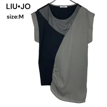 류조 LIU JO 셔츠 블라우스 M 멋진 상의