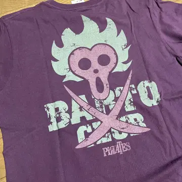 원피스 코스프레 바르톨로메오 T셔츠 M 매트 퍼플