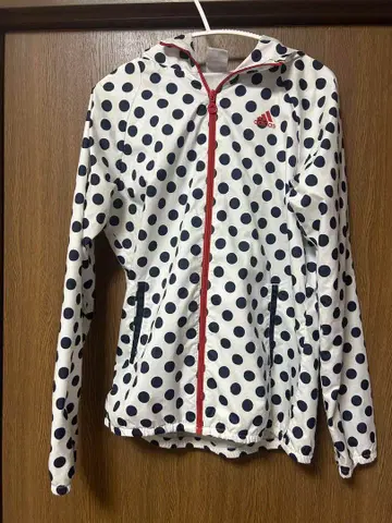 adidas 도트 무늬 CLIMAPROOF 자켓