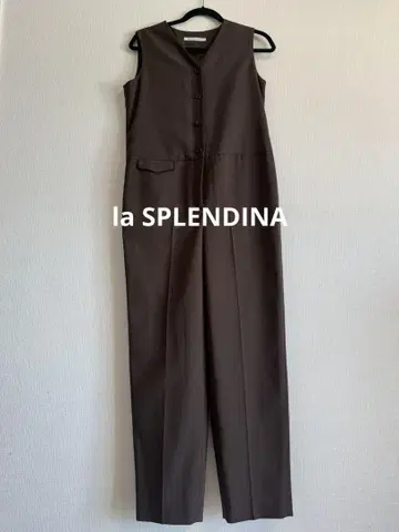 la SPLENDINA 콤비네존 V넥 브라운