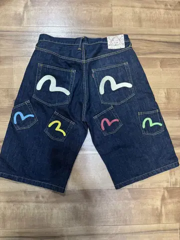 사이즈 36 메니 포켓 카모메 레어 하프 에비수 에비수