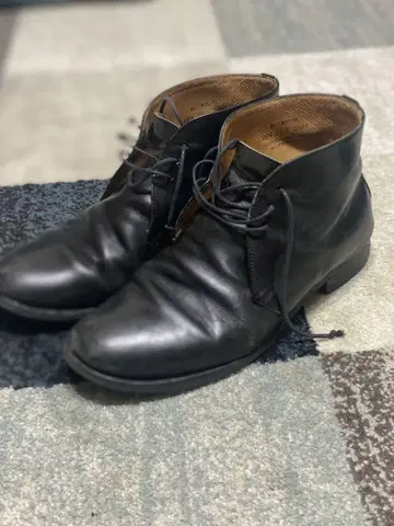 가죽 처카 부츠