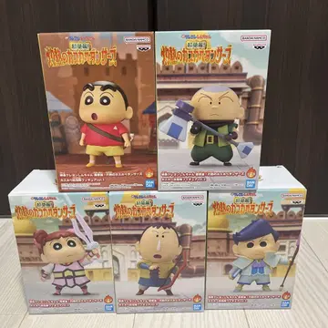 짱구는 못말려(크레용 신짱) 피규어 5체 세트