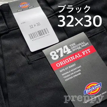 [ 미사용 새상품 ] 디키즈 874 블랙 32 x 30 워크 팬츠