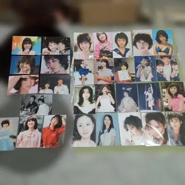 특가 거의 미사용 새상품 마츠다 세이코 사진 L판 30장 세트