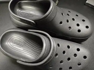 crocs 크러쉬 크로그 블랙