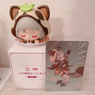 스시로 원신 사유 미니 피규어 메탈릭 카드(미사용)