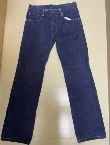 50s 스토어계 vintage 데님 다크 네이비 편손톱 핑락
