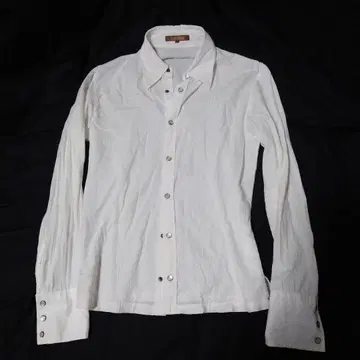 5351 Pour Les Hommes 화이트 긴팔 셔츠
