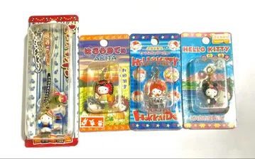 지역 한정 키티 머리끈 묶음 판매 미사용 새상품