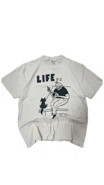 LIFERS T셔츠 화이트