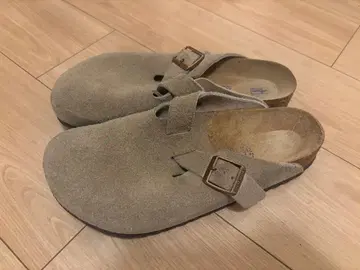 버켄스탁 보스턴 토프 스웨이드 41 26.5cm