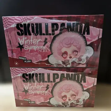미개봉 새상품 SKULLPANDA Winter Symphony 모듬 박스