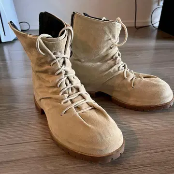 424 ankle lace-up fastening boots 부츠
