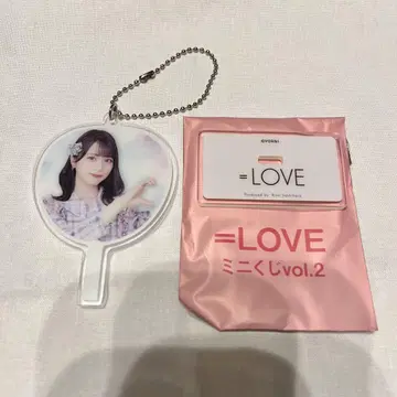 =LOVE 사사키 마이카 미니 복권 부채