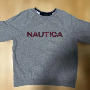 NAUTICA 그레이 맨투맨 구제 의류