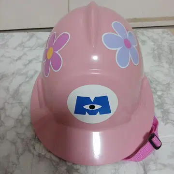 [단종품] 몬스터즈 잉크 라이드&고시크 부이 꽃무늬 핑크 헬멧