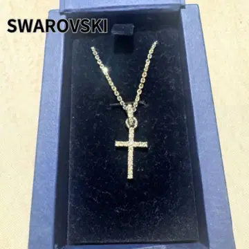 스와로브스키 SWAROVSKI 목걸이 크로스