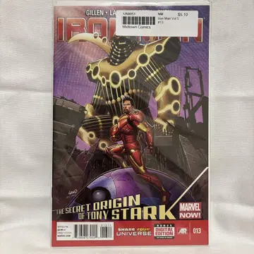 [ 미개봉 미국 본국판 ] Iron Man Vol 5 #13 마블