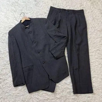 레어 ISSEY MIYAKE 마오 칼라 셋업 자켓 팬츠