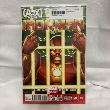 [ 미개봉 미국 본국판 Iron Man Vol 5 #7 디지털 에디션