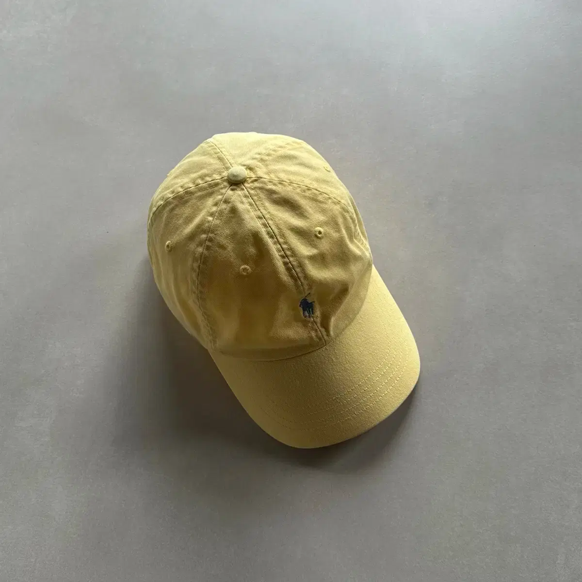 Polo Ralph Lauren Yellow Chino Ball Cap Hat