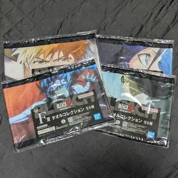 제일복권 BLEACH vol.2 F상 타월 컬렉션 미개봉 4세트